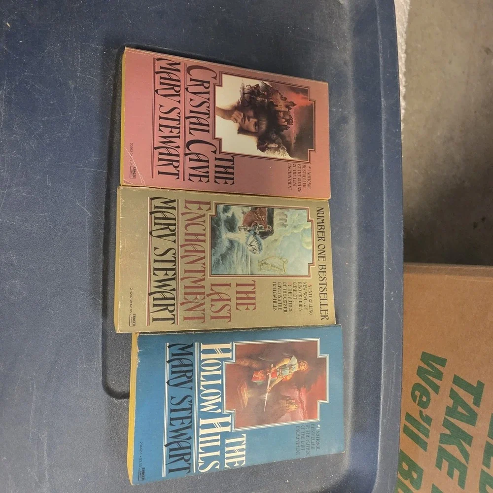 Mary Stewart (The Great‎ Romantic Trilogy) (The Hollow Hills, The Last Enchan...